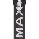 Coil Heat Transfer Zipper - MAX Logo 